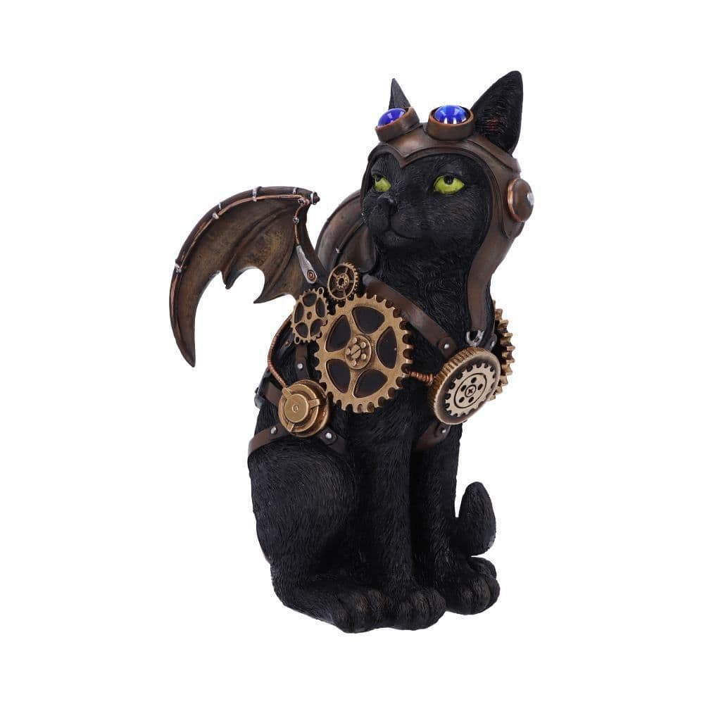 Nemesis Now Black Cat Trinket Box - Mystisches Schmuckkästchen Mit Katzensiegel