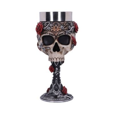 Nemesis Now Gothic Roses Goblet 18cm