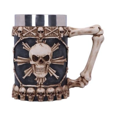 Nemesis Now Large Tankard of Skulls 16cm