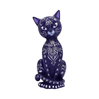 Nemesis Now Mystic Kitty Purple Cat Figurine 26cm