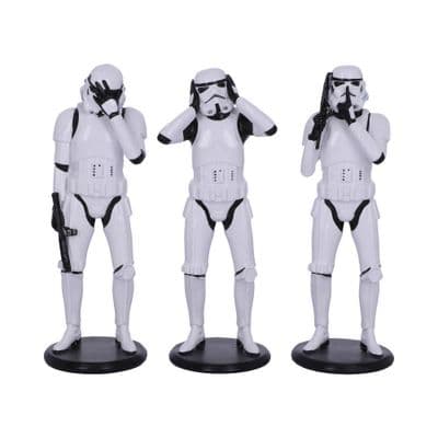 Nemesis Now Three Wise Stormtrooper Figurines 14cm