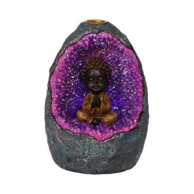 Nemesis Now Zen Geode Backflow Incense Burner 14.5cm