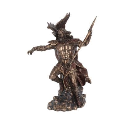 Nemesis Now Zeus Bronze Figurine 30cm