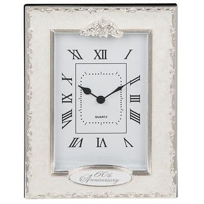 Shudehill Giftware Diamond Anniversary Clock - 60 years