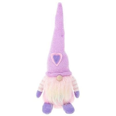 Shudehill Giftware Pastel Craft Standing Gonk Lilac 29cm