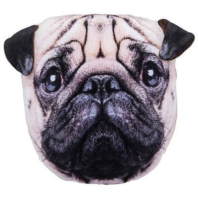 Shudehill Giftware Softee Dog Cushions Designs - Pug