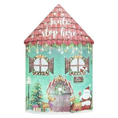 Shudehill Giftware Starlight Christmas Lantern - Colour Changing LED - Santa Stop Here