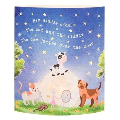 Shudehill Giftware Starlight Lantern - Warm White LED Light - Hey Diddle Diddle