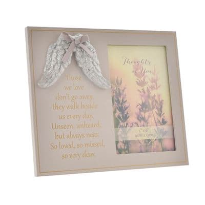 Thoughts of You Angel Wings Photo Frame 4