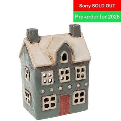 Village Pottery Garden House/Lantern Tealight