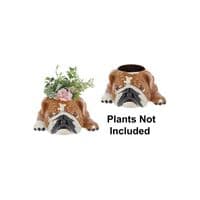 HESTIA Silver Electroplated Tree Design Ceramic Oval Vase - 20cm