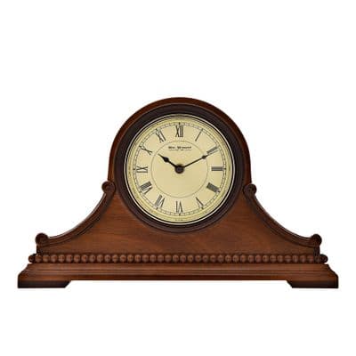 William Widdop Wooden Napoleon Mantel Clock