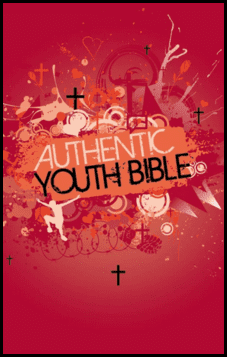 Authentic Youth Bible - Red (Pack of 10)