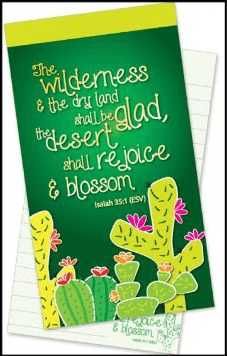 Desert Rejoices Jotter Pad