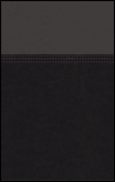 NASB Thinline Bible, Black/Grey, Red Letter, Comfort Print