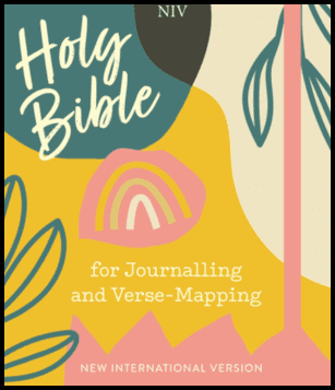 NIV Bible for Journalling and Verse-Mapping