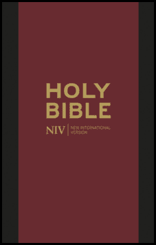 NIV Pocket Black Bonded Leather Bible with Zip