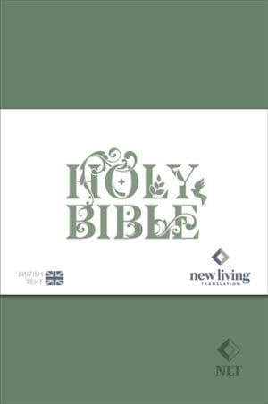 NLT Holy Bible - British Text Version in Green Soft-tone Flexiback