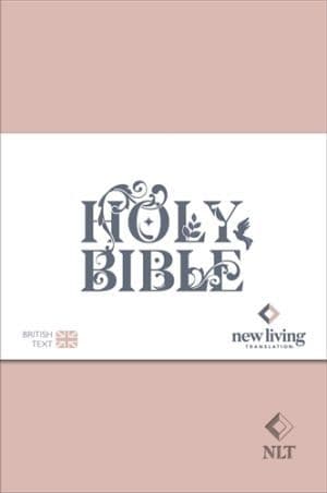 NLT Holy Bible - British Text Version in Pink Soft-tone Flexiback