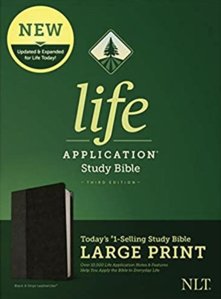 NLT Life Application Study Bible, Third Edition, Large Print
