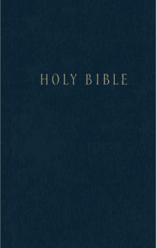 NLT Pew Bible, Navy