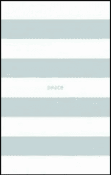 Spirit Stationery Striped A5 Notebook - Blue