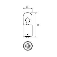 BA9S 12v Bulb