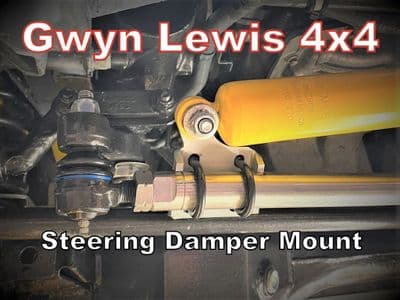 Defender Eye/Pin Steering Damper Mount
