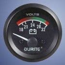 Durite 24V, illuminated battery condition meter