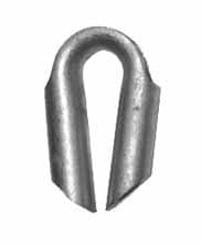 Galvanised Tube Thimble