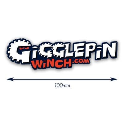 Gigglepin 100mm Sticker