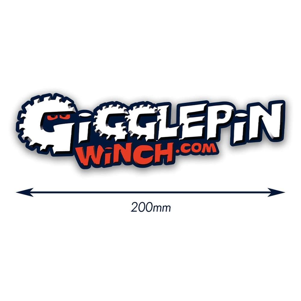 Gigglepin 200mm Sticker