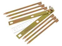 Plate & Pin Ground Anchor Set