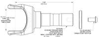 Pro Series 300M Stub Shaft 40 Spline