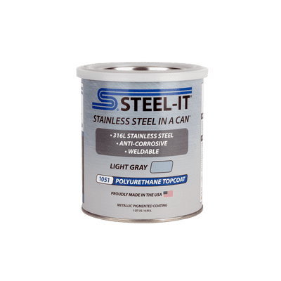Steel-It 1 QT Light Gray Polyurethane