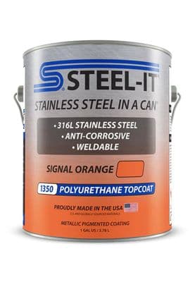Steel-It 1 QT Signal Orange Polyurethane