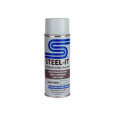 Steel-It Light Gray Polyurethane 14 oz Aerosol