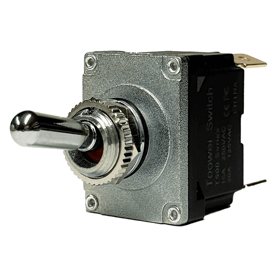 Submersible On-Off Double Pole Toggle Switch