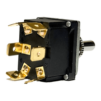 Submersible On-Off-On Double Pole Toggle Switch
