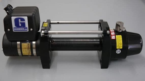 TDS 9.5c  Winch fitted with High Speed 6.8HP Bow motor 2