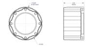 Ultimate Unit Bearing 6/8 Lug Drive Snout