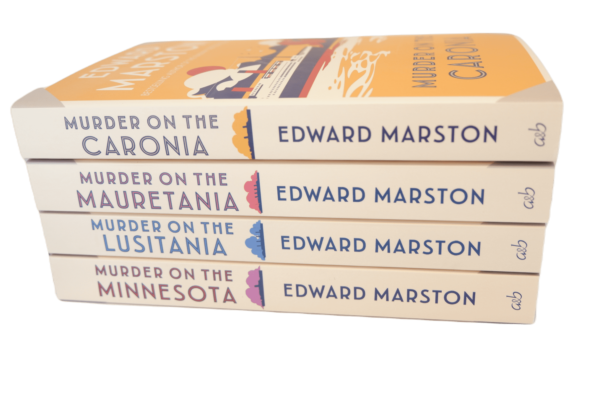 Edward Marston The Ocean Liner Mysteries 4 Book Bundle
