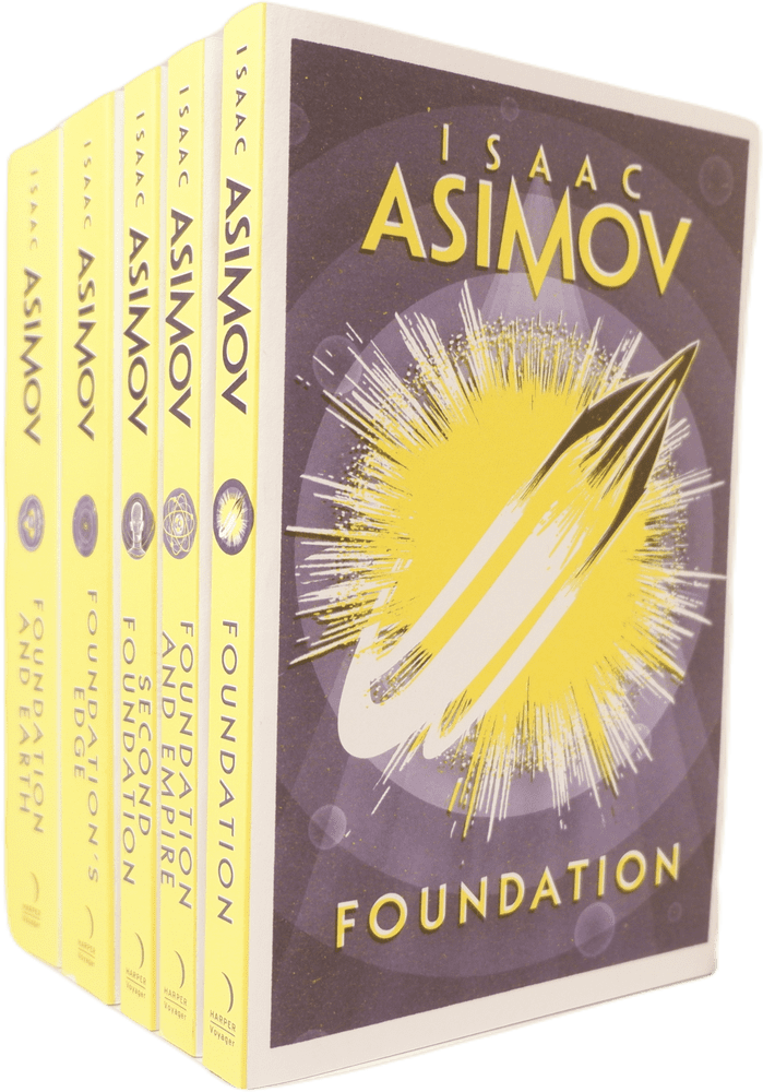 Isaac Asimov Foundation Series 5 Book Collection