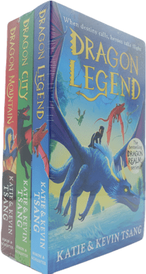 Katie and Kevin Tsang - Dragon  Realm Series Books 1 to 3