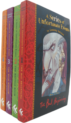 Lemony Snicket - A Series of Unfortunate Events Collection, Books 1 to 4