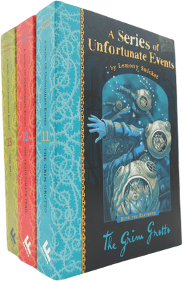 Lemony Snicket - A Series of Unfortunate Events Collection, Books 11 to 13