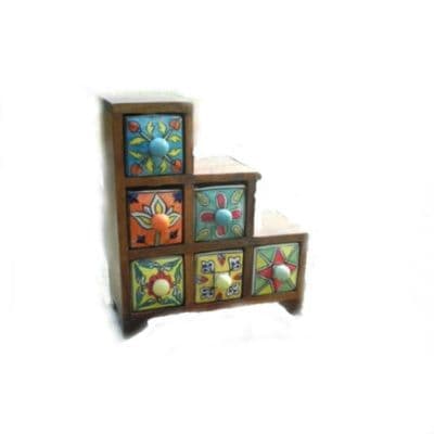 6 Drawer Spice Chest