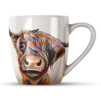 A Bad Hair Day Bone China Mug by Adam Barsby