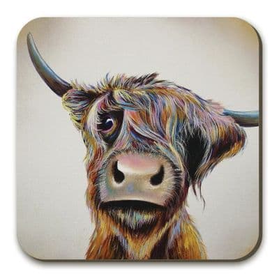 A Bad Hair Day Coaster by Adam Barsby