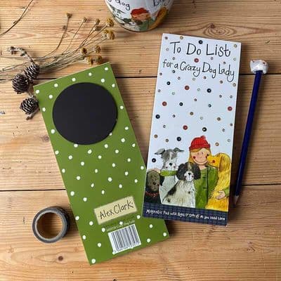 Alex Clark To do List for a Crazy Dog Lady Magnetic Pad